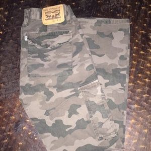 Levi’s camouflage cargo pants 505 12 regular